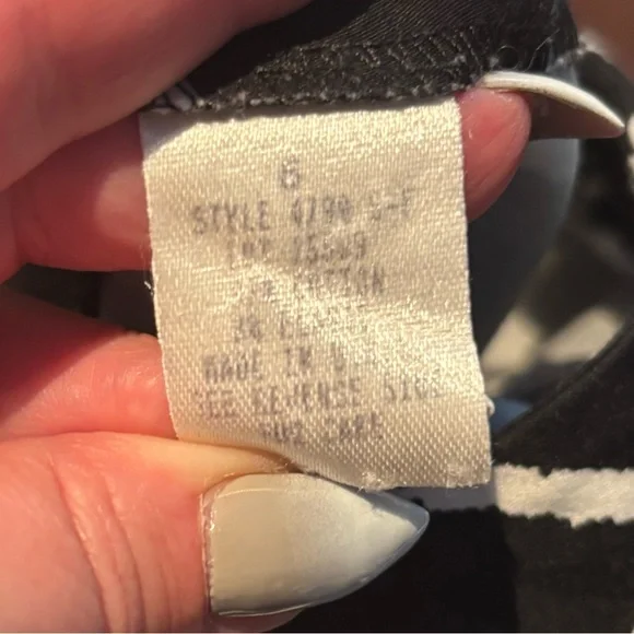 Donna Degnan Checkered Cropped Pants size 6 - Picture 10 of 10